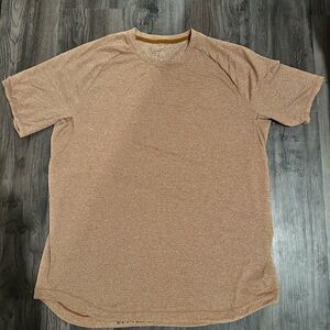 lululemon athletica drysense Brown Short Sleeve Tee